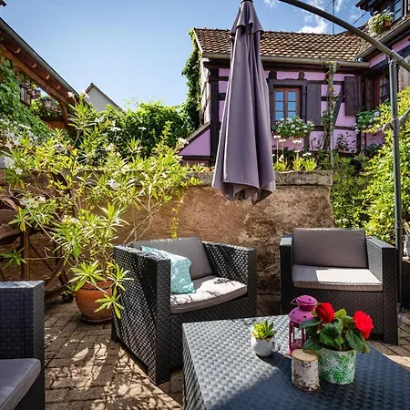 Schriner Hüss - Locations De Avec Piscine Et Parking Privé Apartamento Beblenheim