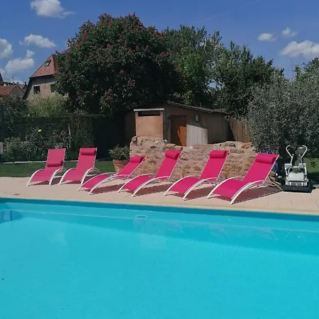 Schriner Hüss - Locations De Avec Piscine Et Parking Privé Apartamento Beblenheim