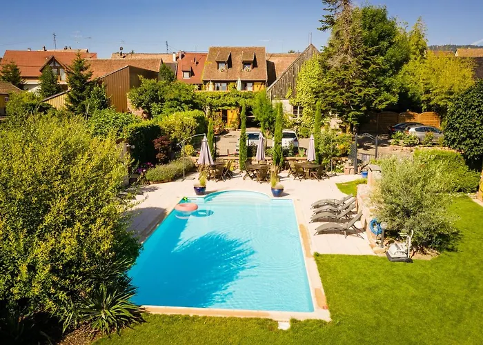 Appartement Schriner Huess - Locations De Avec Piscine Et Parking Prive Beblenheim
