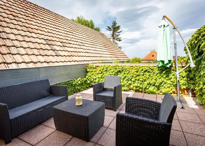 Appartement Schriner Huess - Locations De Avec Piscine Et Parking Prive Beblenheim