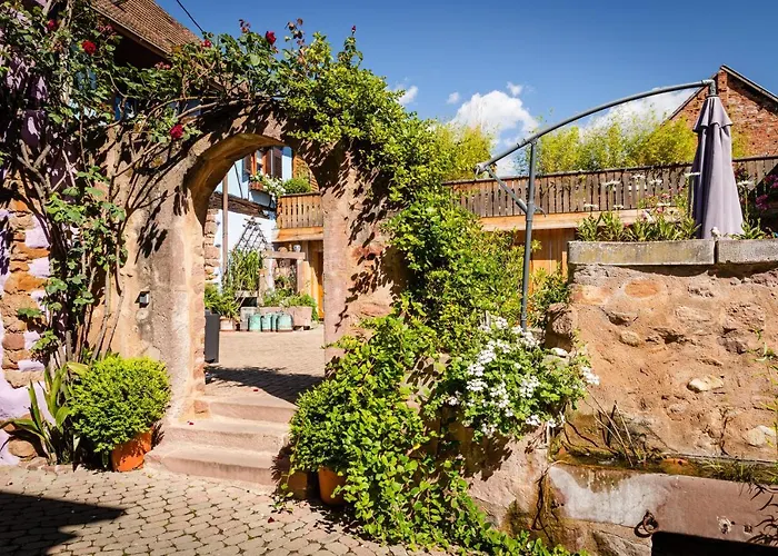 Schriner Huess - Locations De Avec Piscine Et Parking Prive Appartement Beblenheim