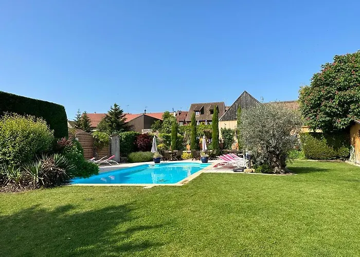 Schriner Huess - Locations De Avec Piscine Et Parking Prive * Beblenheim